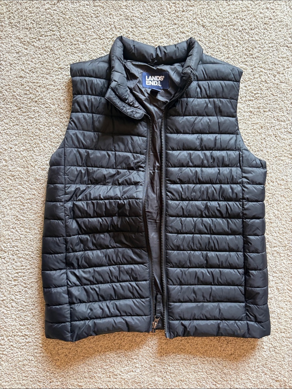 Lands' End kids primaloft Puffer Vest